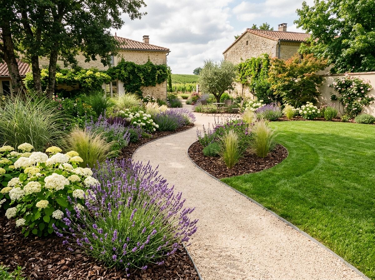 Création de jardin paysager à Vedène